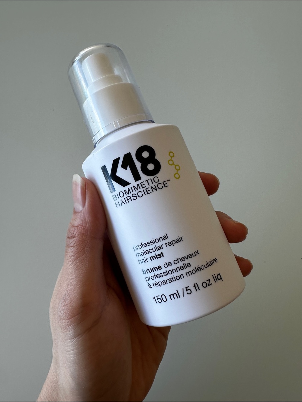K18 Biomimetic Hairscience Professional Molecular Repair Hair Mist